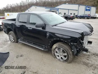 2024 Ford Ranger XLT with VIN 1FTER4HH6RLE58795, listed as a Copart auction lot 83867424 with 491 mi miles and Salvage Title. Bid and sale history available at carsss.com. Image 4.