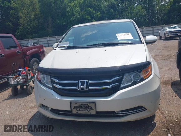 2014 Honda Odyssey EX-L z VIN 5FNRL5H66EB049572, wystawiony jako IAAI lot #42393201 z przebiegiem 145 793 mil mil oraz . Historia ofert i sprzedaży dostępna na DreamBid. Obrazek 12.