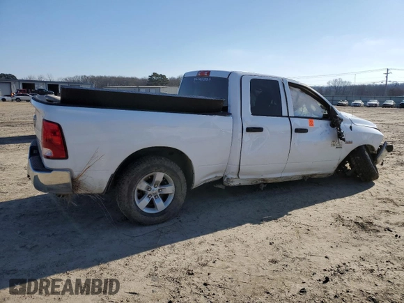 2019 Ram 1500 Classic Express with VIN 1C6RR6FT5KS723603, listed as a Copart auction lot 41662255 with 0 mi miles and Salvage Title. Bid and sale history available at carsss.com. Image 3.