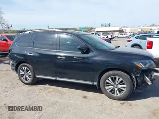 2017 Nissan Pathfinder Platinum with VIN 5N1DR2MN1HC905233, listed as a IAAI auction lot 41937330 with 117,326 mi miles. Bid and sale history available at carsss.com. Image 14.