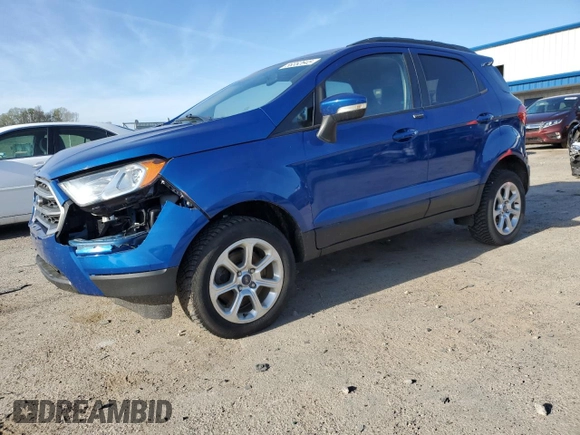 2018 Ford EcoSport SE z VIN MAJ6P1UL6JC171082, wystawiony jako Copart lot #56352645 z przebiegiem 86 094 mil mil oraz Czysty tytuł • Clean title. Historia ofert i sprzedaży dostępna na DreamBid. Obrazek 1.