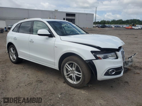 2016 Audi Q5 Premium Plus with VIN WA1D7AFP0GA092829, listed as a Copart auction lot 58058645 with 38,151 mi miles and Salvage title. Bid and sale history available at DreamBid. Image 4.