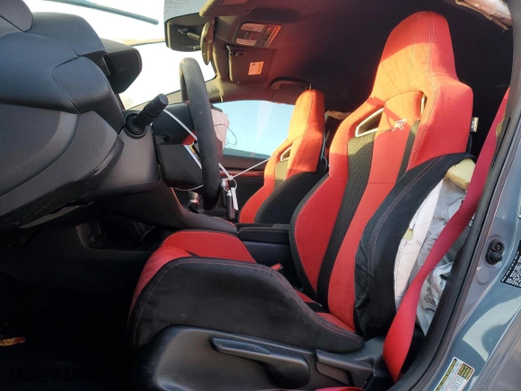 2021 Honda Civic Type R Touring with VIN SHHFK8G72MU203662, listed as a Copart auction lot 49821605 with 26,365 mi miles and Non Repairable. Bid and sale history available at carsss.com. Image 7.