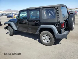 2018 Jeep Wrangler JK Unlimited Sport S with VIN 1C4BJWDG4JL894696, listed as a Copart auction lot 72454864 with 60,122 mi miles and Salvage Title. Bid and sale history available at carsss.com. Image 2.