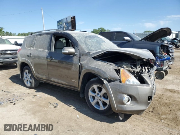 2011 Toyota RAV4 Limited with VIN 2T3DF4DV1BW141378, listed as a Copart auction lot 58065375 with 105,454 mi miles and Salvage title. Bid and sale history available at DreamBid. Image 4.