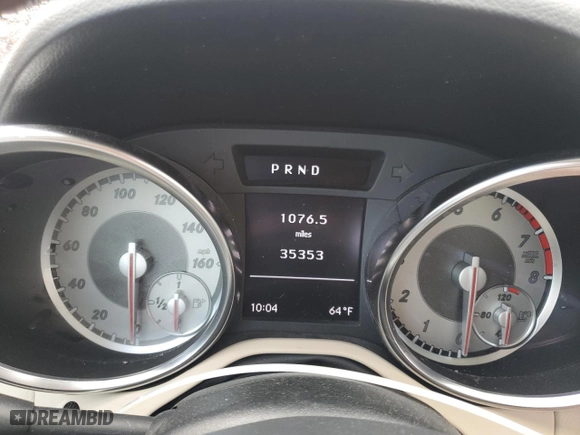 2012 Mercedes-Benz SLK-Class SLK 350 with VIN WDDPK5HA8CF023973, listed as a Copart auction lot 44275985 with 35,353 mi miles and Salvage Title. Bid and sale history available at carsss.com. Image 9.