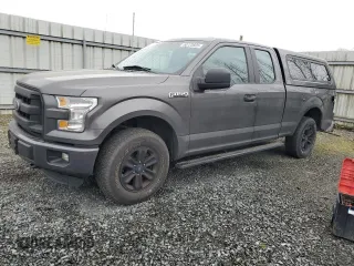 2015 Ford F-150 XLT with VIN 1FTEX1E89FKD82676, listed as a Copart auction lot 50723925 with 65,024 mi miles and Salvage Title. Bid and sale history available at carsss.com. Image 1.