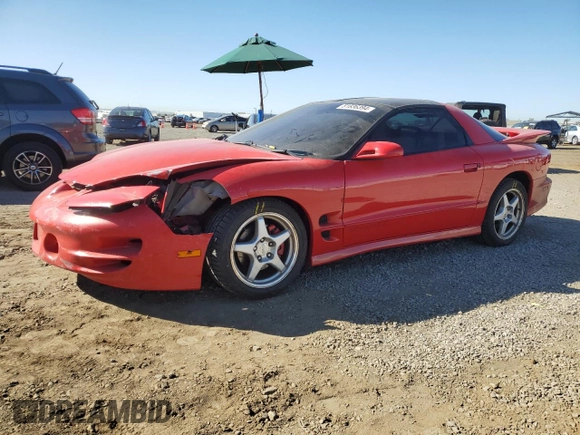 2001 Pontiac Firebird Formula z VIN 2G2FV22G112117625, wystawiony jako Copart lot #81836394 z przebiegiem 142 503 mil mil oraz Szkoda całkowita • Salvage title. Historia ofert i sprzedaży dostępna na DreamBid. Obrazek 1.