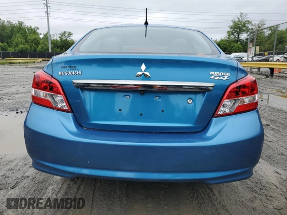 2019 Mitsubishi Mirage ES с VIN ML32F3FJ1KHF14619, выставлен на аукционе Copart как лот 58994695 с пробегом 47 429 миль миль и Списание • Salvage title. История ставок и продаж доступна на DreamBid. Изображение 6.