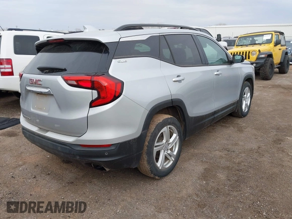 2018 GMC Terrain SLE with VIN 3GKALMEX3JL144904, listed as a IAAI auction lot 41727994 with 128,716 mi miles and . Bid and sale history available at carsss.com. Image 4.