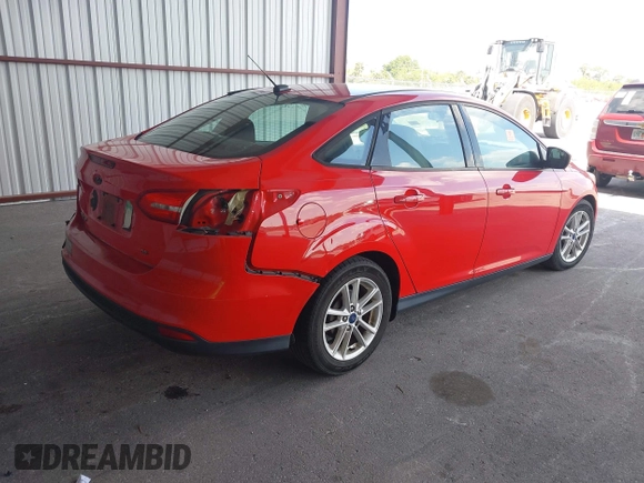 2017 Ford Focus SE with VIN 1FADP3F2XHL221516, listed as a IAAI auction lot 42102077 with 58,596 mi miles and . Bid and sale history available at DreamBid. Image 4.