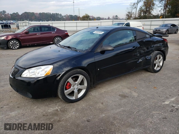2006 Pontiac G6 GTP with VIN 1G2ZM151164136839, listed as a Copart auction lot 80688484 with 168,470 mi miles and Salvage Title. Bid and sale history available at carsss.com. Image 1.