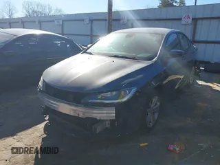 2015 Chrysler 200 Limited with VIN 1C3CCCAB8FN694426, listed as a IAAI auction lot 41662057 with 200,000 mi miles. Bid and sale history available at carsss.com. Image 2.