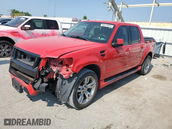 2010 Ford Explorer Sport Trac Limited с VIN 1FMEU3D80AUF06154, выставлен на аукционе Copart как лот 60470055 с пробегом 138 279 миль миль и Списание • Salvage title. История ставок и продаж доступна на DreamBid. Изображение 1.