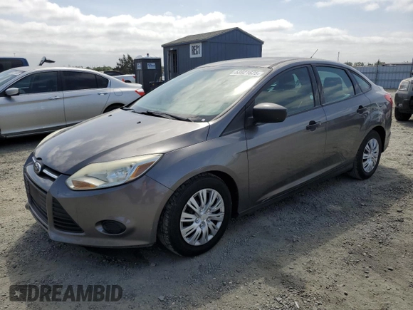 2013 Ford Focus S with VIN 1FADP3E29DL145170, listed as a Copart auction lot 53921625 with 180,012 mi miles and Salvage Title. Bid and sale history available at carsss.com. Image 1.
