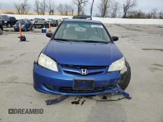 2004 Honda Civic VP with VIN 1HGES16324L015905, listed as a Copart auction lot 50204805 with 267,049 mi miles and Salvage Title. Bid and sale history available at carsss.com. Image 5.