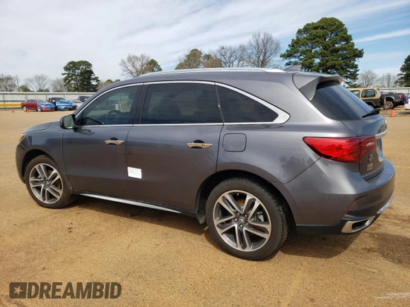 2018 Acura MDX Advance with VIN 5J8YD4H87JL007795, listed as a Copart auction lot 48009885 with Not Provided miles and Salvage Title. Bid and sale history available at carsss.com. Image 2.