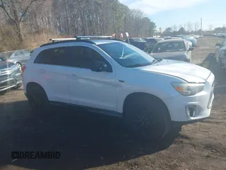 2015 Mitsubishi Outlander Sport 2.4 GT with VIN 4A4AR4AW2FE032859, listed as a IAAI auction lot 41688091 with 200,394 mi miles. Bid and sale history available at carsss.com. Image 13.