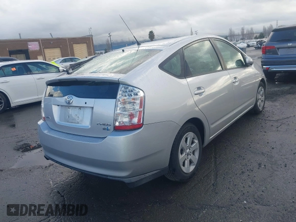 2009 Toyota Prius with VIN JTDKB20U293501727, listed as a IAAI auction lot 41571547 with 81,667 mi miles. Bid and sale history available at carsss.com. Image 4.