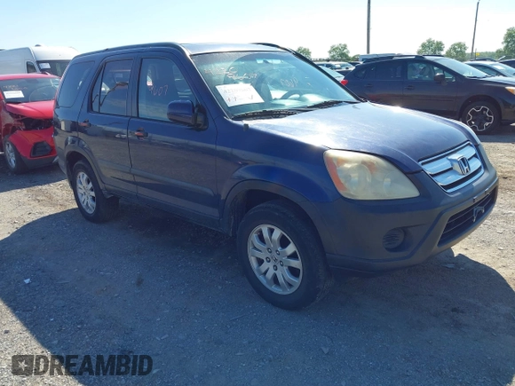 2005 Honda CR-V EX z VIN SHSRD78855U305378, wystawiony jako IAAI lot #42209607 z przebiegiem 246 601 mil mil oraz . Historia ofert i sprzedaży dostępna na DreamBid. Obrazek 1.