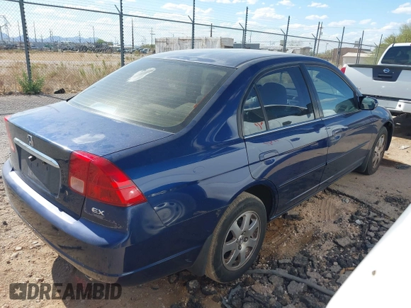 2001 Honda Civic EX with VIN 1HGES26721L047984, listed as a IAAI auction lot 42159975 with 116,136 mi miles and . Bid and sale history available at carsss.com. Image 4.