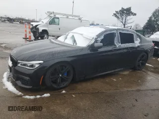 2017 BMW 7 Series ALPINA B7 xDrive with VIN WBA7F2C59HG421280, listed as a Copart auction lot 52609505 with 49,301 mi miles and Clean Title. Bid and sale history available at carsss.com. Image 1.
