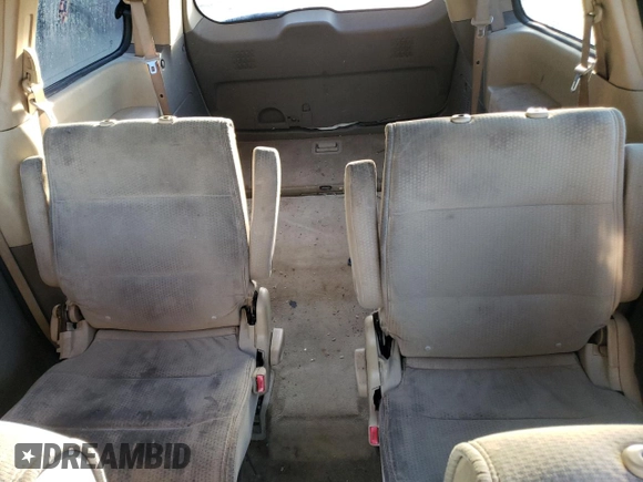 2007 Nissan Quest S with VIN 5N1BV28UX7N112231, listed as a Copart auction lot 76682764 with 167,274 mi miles and Salvage Title. Bid and sale history available at carsss.com. Image 10.