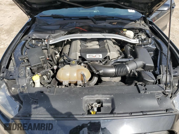 2016 Ford Mustang GT with VIN 1FA6P8CF4G5230986, listed as a Copart auction lot 50210435 with 80,587 mi miles and Salvage Title. Bid and sale history available at carsss.com. Image 11.