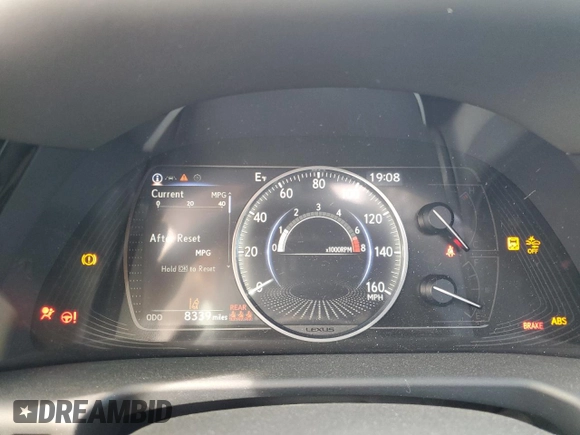 2024 Lexus ES with VIN 58ADZ1B18RU172578, listed as a Copart auction lot 42027655 with 8,339 mi miles and Salvage Title. Bid and sale history available at carsss.com. Image 9.