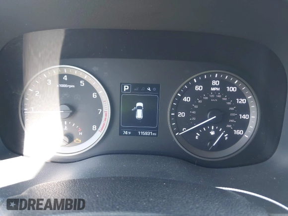 2017 Hyundai Tucson SE with VIN KM8J23A45HU343355, listed as a IAAI auction lot 41864766 with 115,931 mi miles and . Bid and sale history available at DreamBid. Image 15.