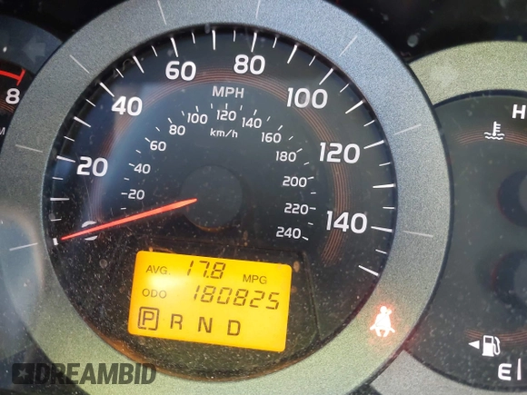 2010 Toyota RAV4 Ltd with VIN JTMDK4DV5AD012826, listed as a IAAI auction lot 41763488 with 180,825 mi miles. Bid and sale history available at carsss.com. Image 7.