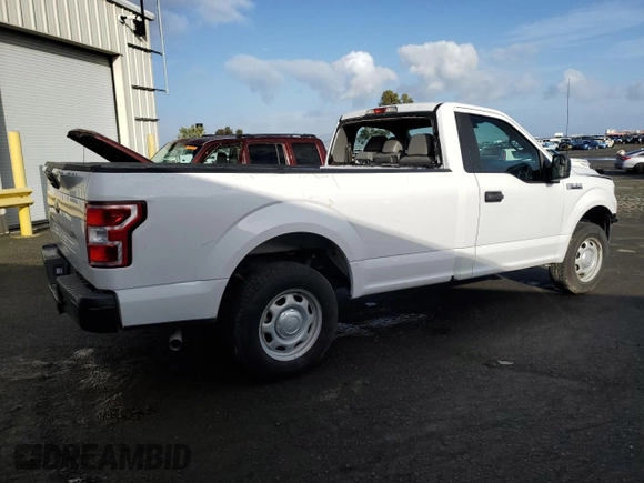 2019 Ford F-150 XL with VIN 1FTMF1CB9KKE81876, listed as a Copart auction lot 81753954 with 35,535 mi miles and Salvage title. Bid and sale history available at DreamBid. Image 3.