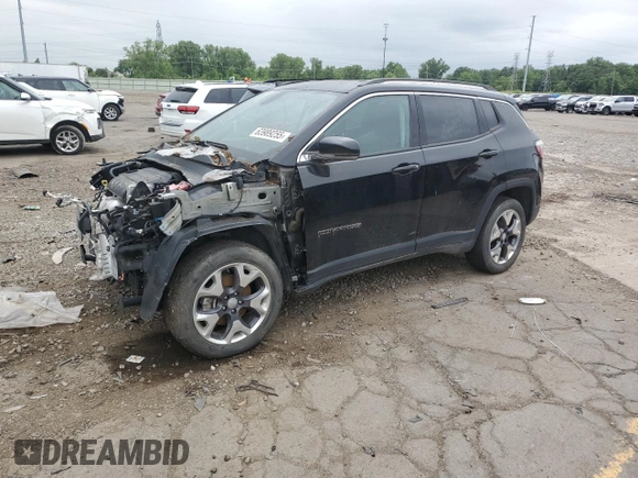 2020 Jeep Compass Limited z VIN 3C4NJDCB0LT211925, wystawiony jako Copart lot #63989255 z przebiegiem Nie podano mil oraz Czysty tytuł • Clean title. Historia ofert i sprzedaży dostępna na DreamBid. Obrazek 1.