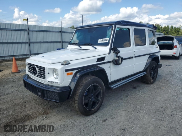 2018 Mercedes-Benz G with VIN WDCYC3KH0JX287504, listed as a Copart auction lot 72194444 with 62,059 mi miles and Salvage Title. Bid and sale history available at DreamBid. Image 1.