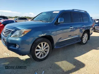 2009 Lexus LX 570 with VIN JTJHY00W194022270, listed as a Copart auction lot 73893374 with 154,805 mi miles and Salvage Title. Bid and sale history available at carsss.com. Image 1.