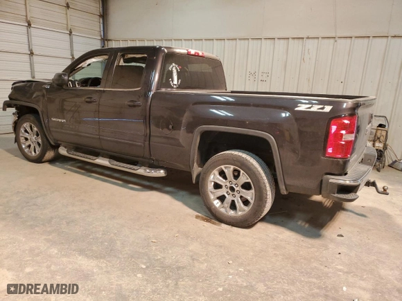 2016 GMC Sierra 1500 SLE with VIN 1GTV2MEC2GZ145542, listed as a Copart auction lot 45986715 with 0 mi miles and Salvage Title. Bid and sale history available at carsss.com. Image 2.