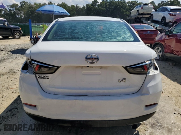 2016 Scion iA with VIN 3MYDLBZV1GY100242, listed as a Copart auction lot 70587774 with 162,633 mi miles and Salvage Title. Bid and sale history available at carsss.com. Image 6.