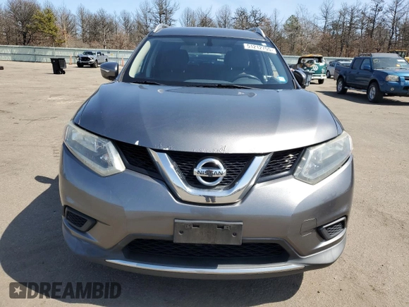 2015 Nissan Rogue S with VIN KNMAT2MVXFP519019, listed as a Copart auction lot 51212755 with 144,751 mi miles and Salvage Title. Bid and sale history available at carsss.com. Image 5.