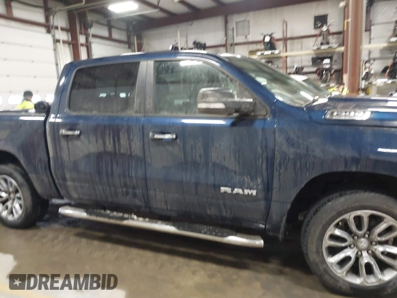 2019 Ram 1500 Big Horn/Lone Star with VIN 1C6SRFFT0KN842269, listed as a IAAI auction lot 41137766 with 104,131 mi miles. Bid and sale history available at carsss.com. Image 13.