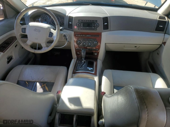 2007 Jeep Grand Cherokee Limited with VIN 1J8HR58N57C500713, listed as a Copart auction lot 46758675 with 147,000 mi miles and Clean Title. Bid and sale history available at carsss.com. Image 8.