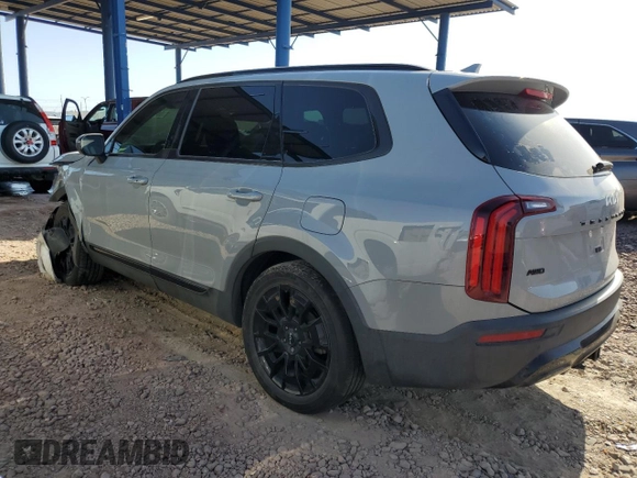 2022 Kia Telluride EX with VIN 5XYP3DHC1NG211253, listed as a Copart auction lot 56761915 with 43,086 mi miles and Salvage title. Bid and sale history available at DreamBid. Image 2.