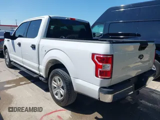 2018 Ford F-150 XL with VIN 1FTEW1CG3JKF83060, listed as a IAAI auction lot 42082403 with 96,647 mi miles. Bid and sale history available at carsss.com. Image 3.