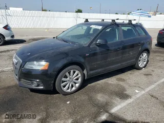 2010 Audi A3 2.0T Premium with VIN WAUBEAFM9AA128286, listed as a Copart auction lot 51740585 with 81,717 mi miles and Clean Title. Bid and sale history available at carsss.com. Image 1.