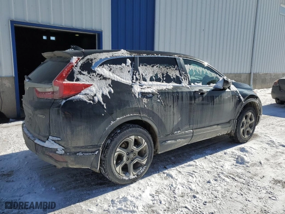 2017 Honda CR-V EX-L with VIN 2HKRW2H81HH127544, listed as a Copart auction lot 45149195 with 373,128 mi miles and Salvage Title. Bid and sale history available at carsss.com. Image 3.