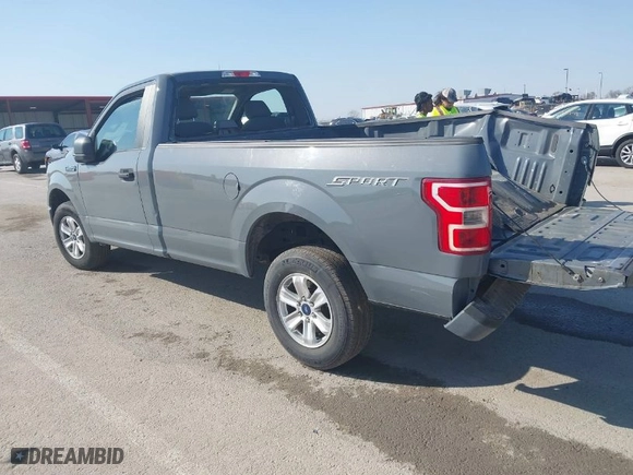 2019 Ford F-150 XL with VIN 1FTMF1CB1KKD81741, listed as a IAAI auction lot 41783806 with 46,978 mi miles. Bid and sale history available at carsss.com. Image 3.