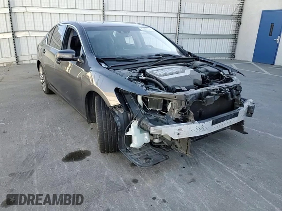 2016 Acura RLX Tech Pkg with VIN JH4KC1F57GC000996, listed as a Copart auction lot 83391544 with 97,707 mi miles and Salvage Title. Bid and sale history available at carsss.com. Image 11.