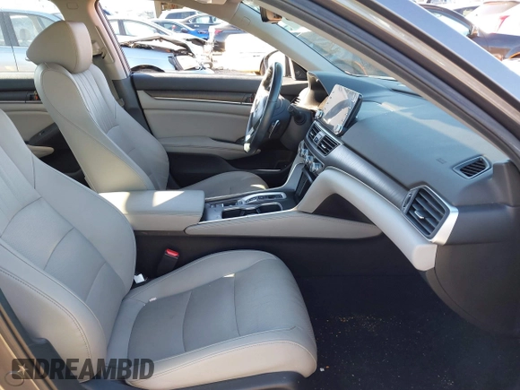 2019 Honda Accord EX-L with VIN 1HGCV2F54KA019825, listed as a IAAI auction lot 41208998 with 105,054 mi miles and . Bid and sale history available at DreamBid. Image 5.
