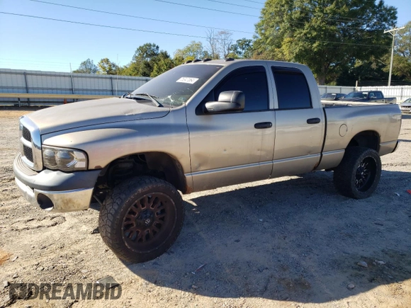 2005 Dodge Ram 2500 SLT with VIN 3D7KS28C25G770741, listed as a Copart auction lot 75347064 with 232,789 mi miles and Salvage Title. Bid and sale history available at carsss.com. Image 1.