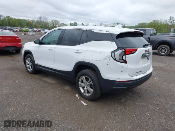 2018 GMC Terrain SLE z VIN 3GKALTEV6JL355782, wystawiony jako IAAI lot #42180344 z przebiegiem 109 364 mil mil oraz . Historia ofert i sprzedaży dostępna na DreamBid. Obrazek 3.