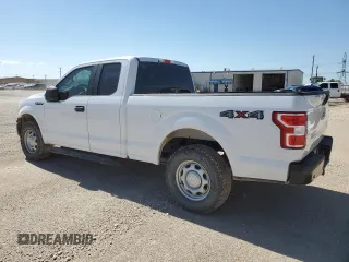 2018 Ford F-150 XL with VIN 1FTFX1E52JKE93864, listed as a Copart auction lot 55618805 with 157,540 mi miles and Clean Title. Bid and sale history available at DreamBid. Image 2.
